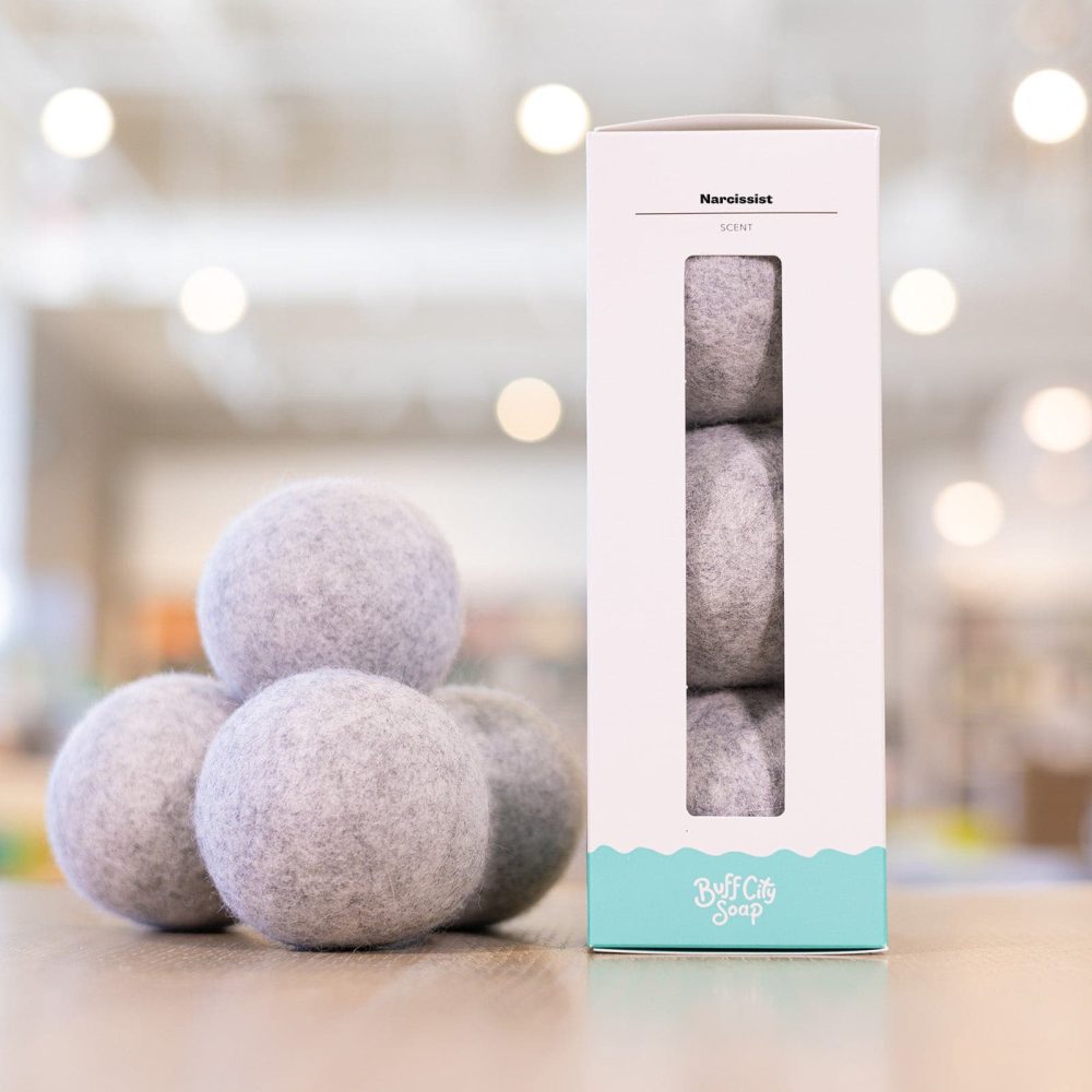 Narcissist Wool Dryer Balls (Set of 3)